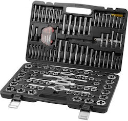 Vevor SZHMJZSZBY116ORORV0 Thread Cutting Tools Steel 116pcs Vevor SZHMJZSZBY116ORORV0 Thread Cutting Tools Steel 116pcs