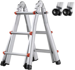 Vevor Telescoping Ladder A Frame 10 Ft Extension Multi-function Homework