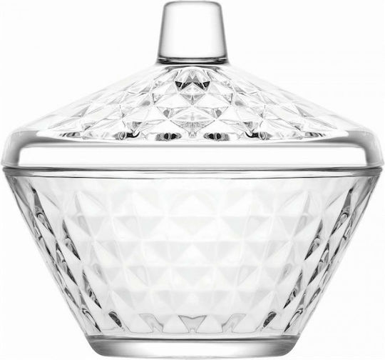 Bonbonglas Artemis Lvarts1012f Φ12x11,4cm Klar Lav Glas