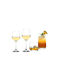Gurallar Set of Glasses for White and Red Wine made of Glass Stemmed 480ml 36pcs