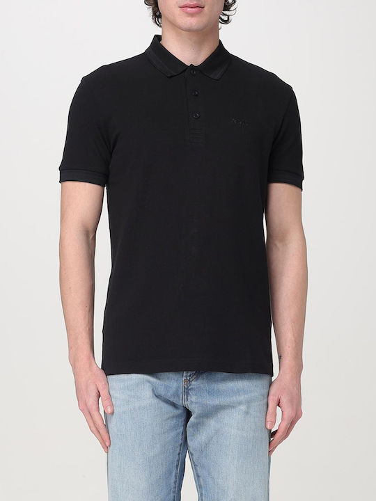 Boss Paddy Polo T-shirt Μαύρο