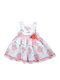 Mädchenkleid Ärmellos Set aus 2 mit Zubehör Rosa