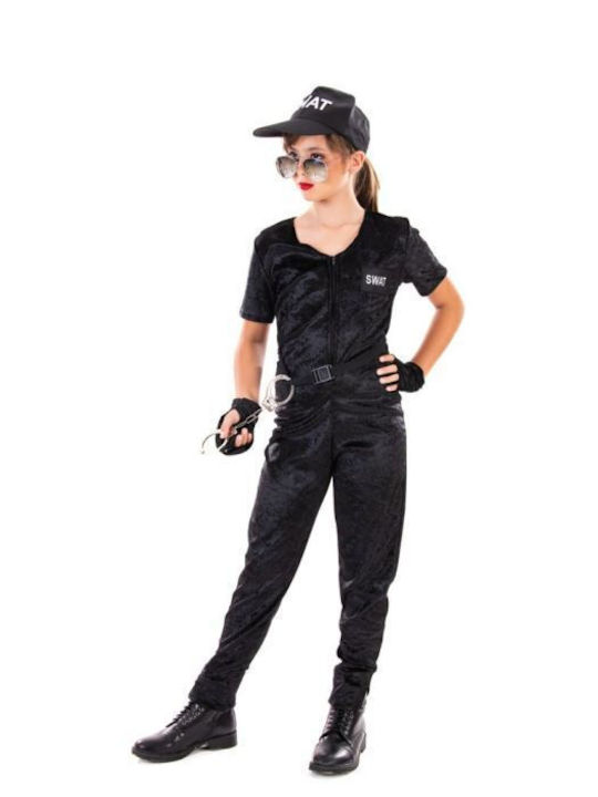 Kids Carnival Costume Swat