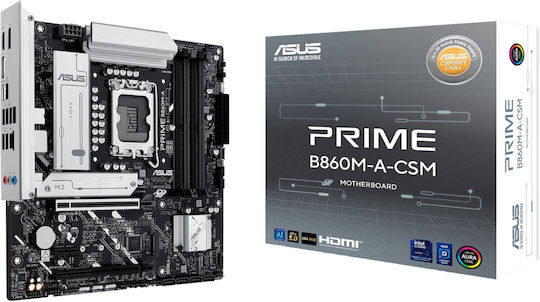 Asus Prime B860M-A-CSM Placă de bază Micro ATX cu Intel 1851