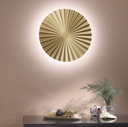 Fan Europe Lamp Wall Gold 50cm