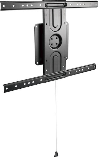 Brateck LP69-46F Βάση Τηλεόρασης Τοίχου έως 80" και 50kg Ασημί