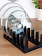 Vilde Plastic Black Sink Strainer 28x15x9cm
