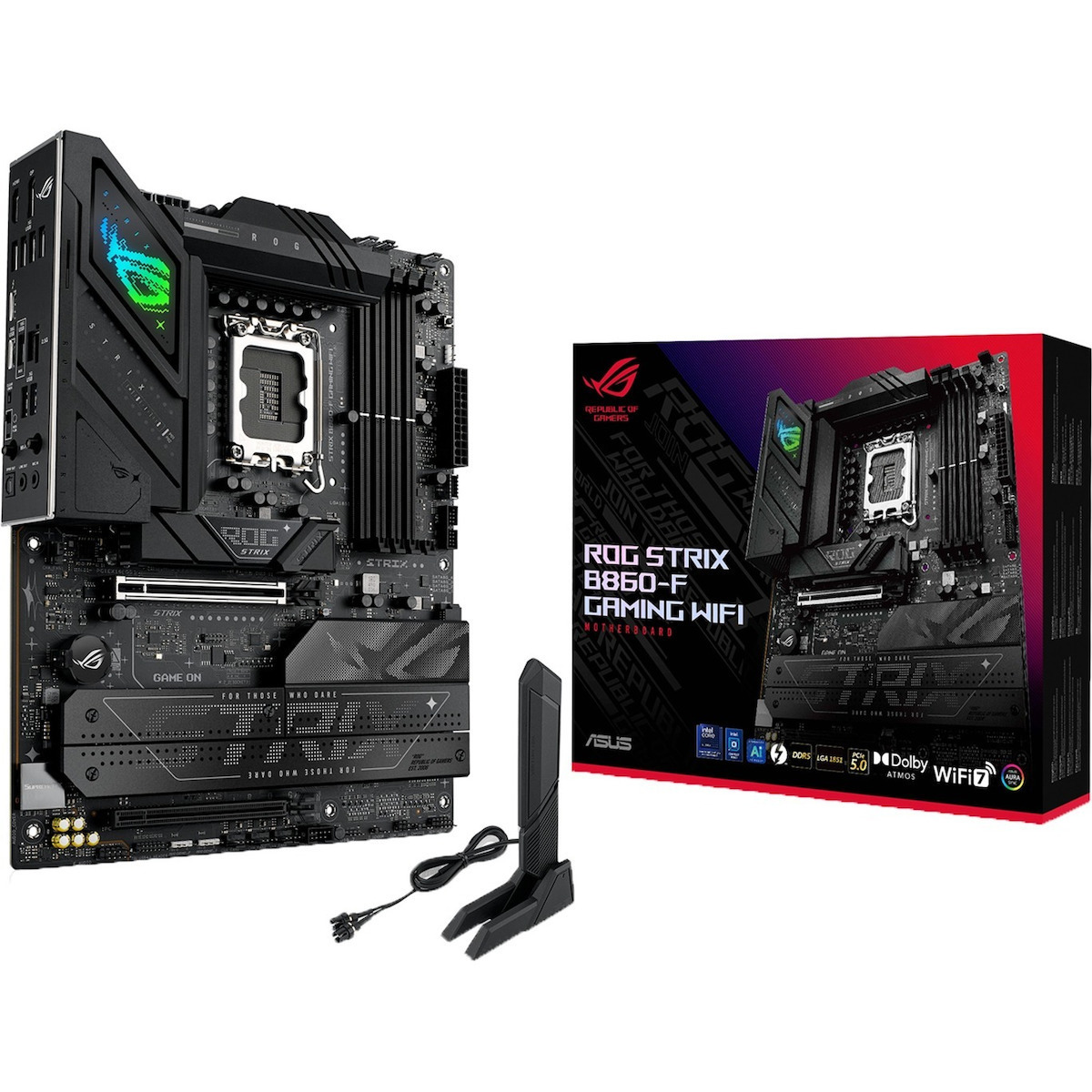 Asus Rog Strix B860-F Gaming WIFI Motherboard ATX με Intel 1851 Socket