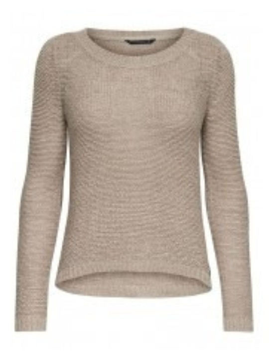 Only Damen Pullover Simply Taupe