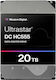 Western Digital Ultrastar HC555 20TB HDD Hard Drive 3.5" SAS 3.0 7200rpm with 512MB Cache for NAS / Server 0B47749