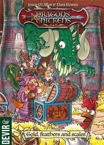 Επιτραπέζιο Παιχνίδι Dragons & Chickens για 2-5 Παίκτες 8+ Ετών (EN) Devir