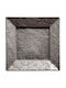 Raynaud Limoges Tray Dekorative Platte Platz Silber 1Stück 17x17cm