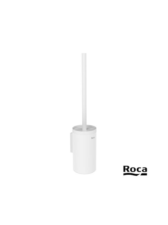 Roca Bathroom Trash Can White