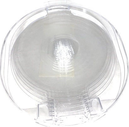 Fellowes Portable Cd Case Holds 10 Clear 98511