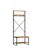 Eingangsmöbel mit Garderobe & Schuhschrank Coffee 80x40x190cm