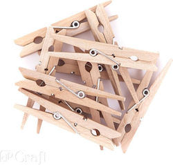 Wooden Ring Natural 15cm 10 Pieces