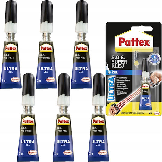 Henkel Pattex S.o.s. Super Construction & Heavy Duty Glue 2gr 6pcs Z01436