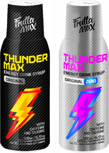Fruttamax Energy-Drink-Sirup + Light Energy-Drink 500 ml 2 Stück