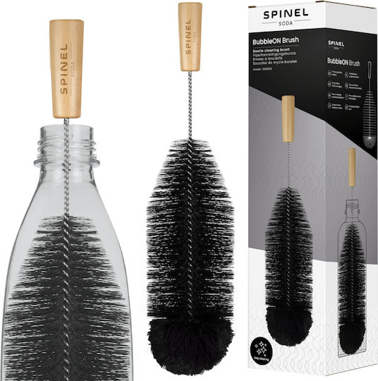 Perie de Curățare pentru Sticle Spinelsoda Aparat de Sifon Negru