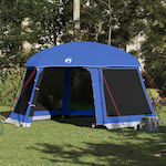 vidaXL Camping Tent Blue 512x458x255cm