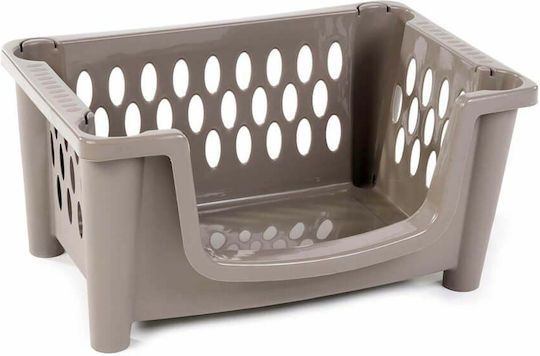 Homeplast Carina Coș de Depozitare Plastic Bej 49x34x25cm 1buc