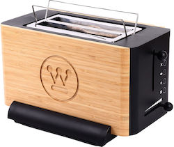 Westinghouse WKTTF04BB Toaster 2 Slots 1400W Black