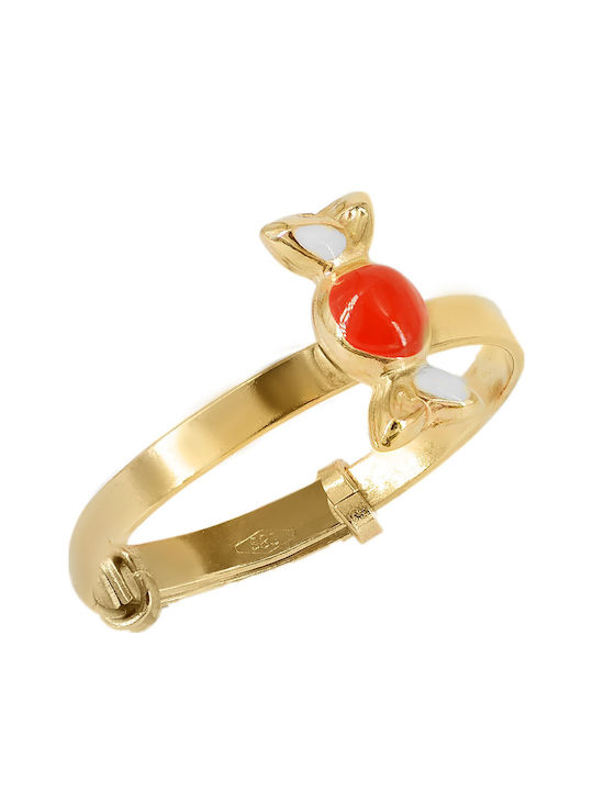 Tasoulis Jewellery Collection Inel pentru Copii din Aur 14K 4335-TJ2