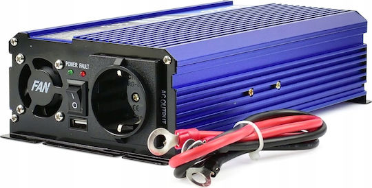 Geko Car Inverter Pure Sinewave 1000W for Conversion 12V DC to 230V AC