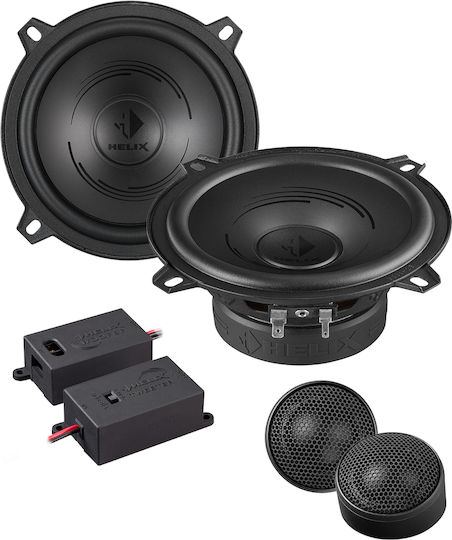 Helix PF K130.2 Σετ Ηχεία Αυτοκινήτου Διαιρούμενα 5.25" με 100W RMS (2 Δρόμων)