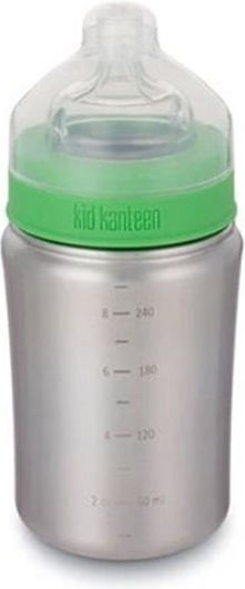 Klean Kanteen Bottle Thermos BPA Free 266ml Silver