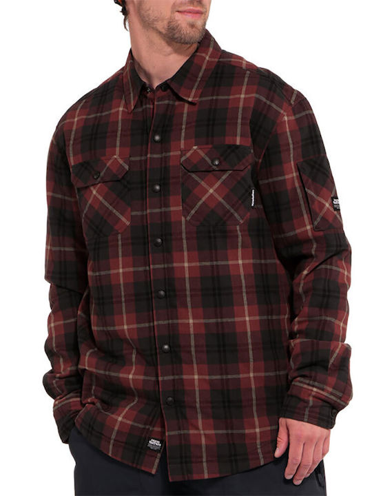 Horsefeathers Long-sleeved Shirt Redwood