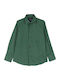 Kids Shirt Long Sleeve Green