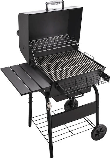 Char-Broil Чугун Скара на дървени въглища с Капак 53брx49.5бр