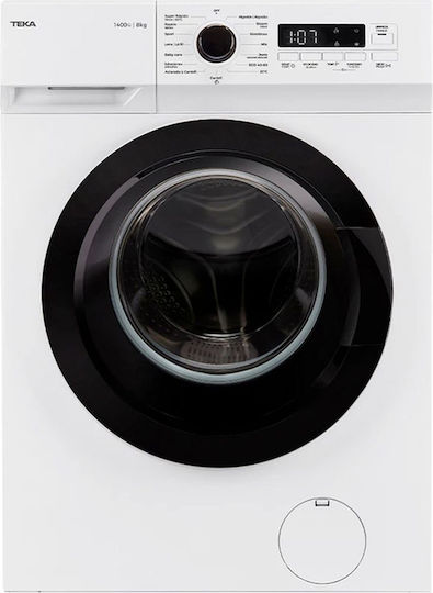 Teka Πλυντήριο Ρούχων 8kg με Τεχνολογία Ατμού 1400 Στροφών WMK 40840 WH