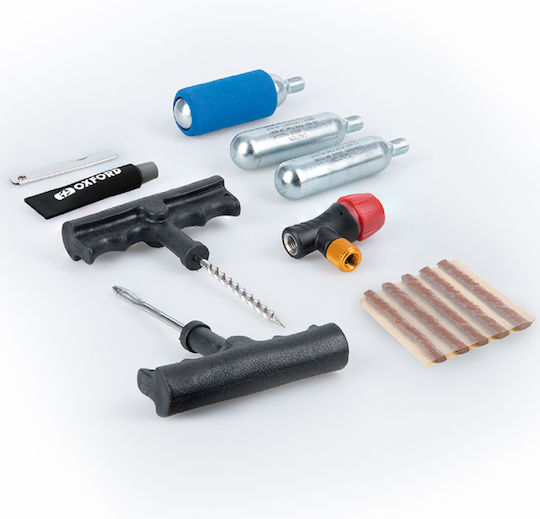Oxford Set De Reparare A Anvelopelor Pentru Motocicletă 16gr