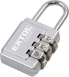 Extol Combination Padlock 3.5mm
