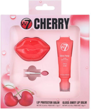 W7 Cosmetics Lip Care Kit Σετ Περιποίησης για Ενυδάτωση Cherry 3τμχ