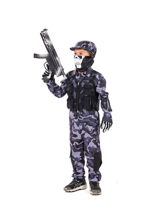 Kids Carnival Costume Special Forces