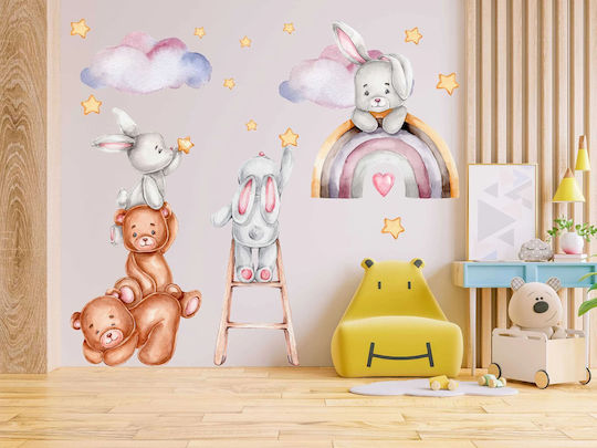 Decowalls Kinder Wandsticker Wand 100x200cm
