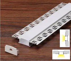 77-50547 Se-prow-30 Aluminium Profile Wings 3,0*1,5cm Trimless 2 Led Strips Price Per Meter Homelighting