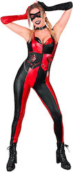 Evil Harlequin Sexy Carnival Costume Evil Harlequin Sexy Carnival Costume