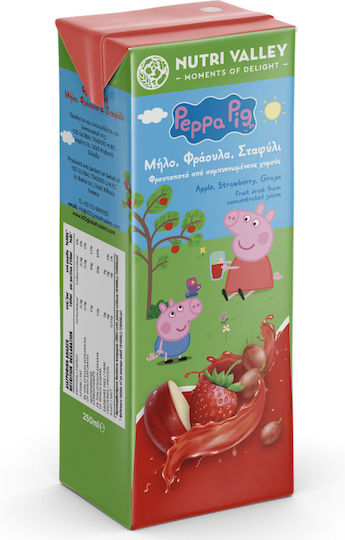 Nutri Valley Healthy Foods Băutură din Fructe Suc Peppa Pig 250ml 1buc 5200132754948