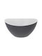Orion Bol Servire Rotund Din Plastic Gri Cu Diametru 12 cm