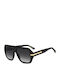 Dsquared2 Unisex Γυαλιά Ηλίου με Μαύρο Κοκκάλινο Σκελετό και Μαύρο Φακό