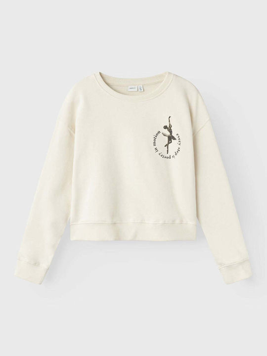 Name It Kids Sweatshirt Ecru Blouse