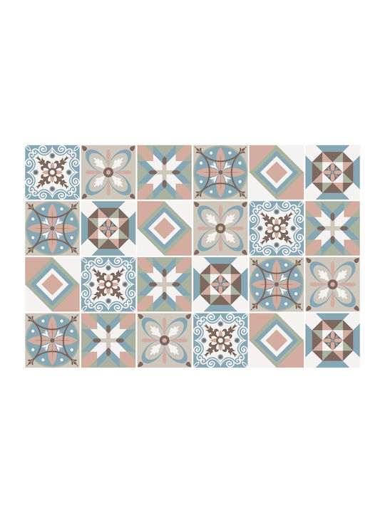Autocolante pentru faianță de bucătărie Furnir Piatră Decorativă 10x10cm