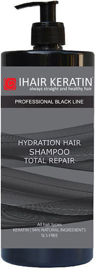 Ihair Keratin Shampoos Reconstruction/Nourishment & Hydration for Damaged Hair 1000ml