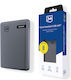3MK Pocket Power Bank 5000mAh 12W mit USB-C Anschluss Gray