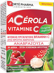 Forte Pharma Acerola 120mg 20 Αναβράζοντα Δισκία