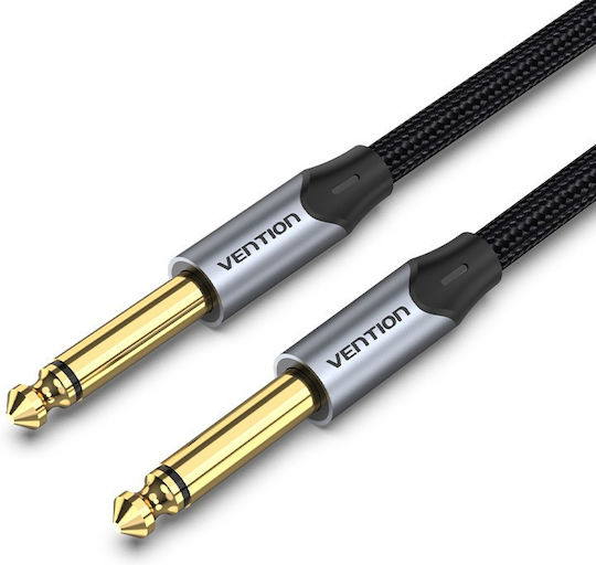 Vention Cable 6.3mm male - 6.3mm male 5m Γκρι BASHJ